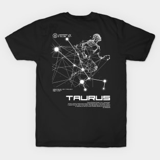 Taurus, Zodiac club, back print T-Shirt